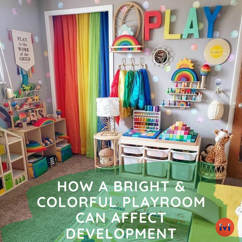 How a Bright & Colorful Playroom Can Affect Development