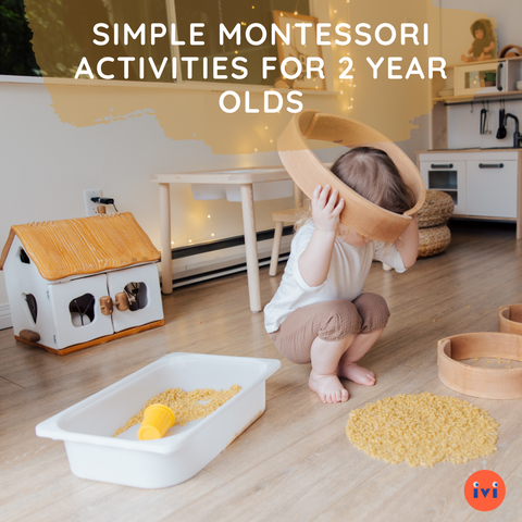 Simple Montessori Activities for 2 year-olds