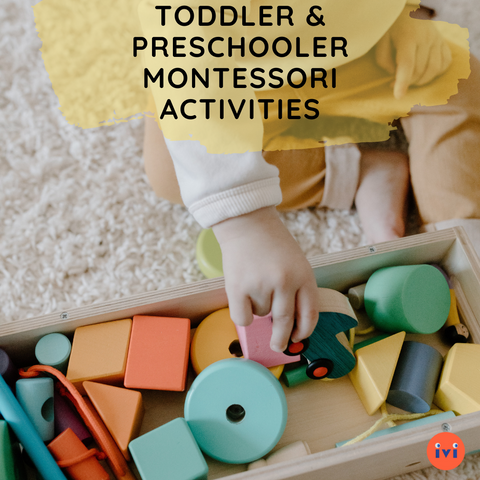 Toddler & Preschooler Montessori Activities - Using What You Already Have!
