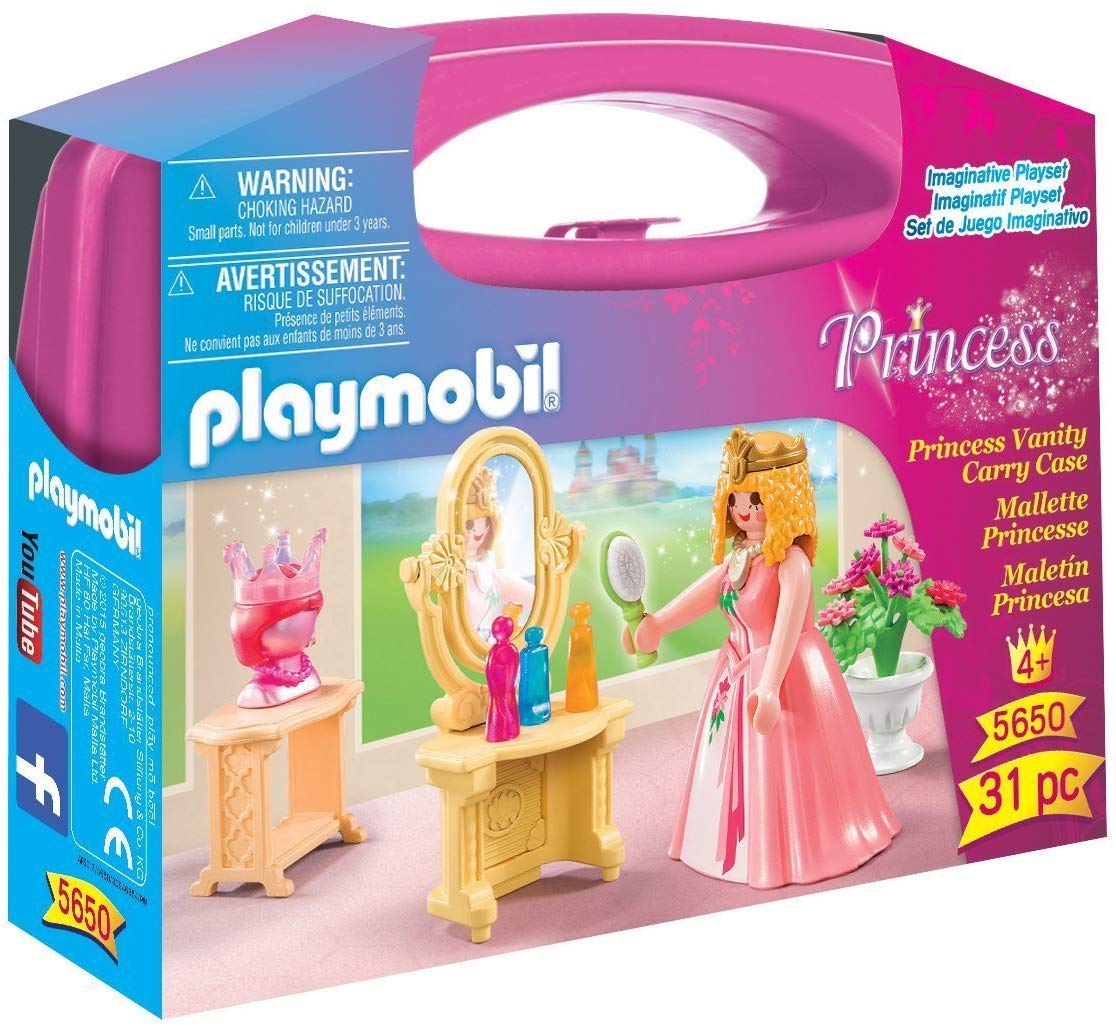 Playmobil Sets Playmobil Case Princess Vanity Carry Case IVI 3D