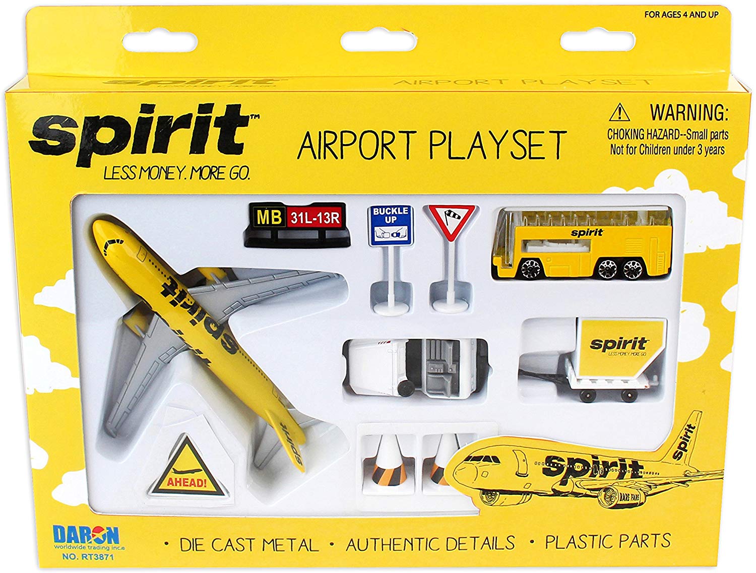 Spirit Airlines Airport Play Set