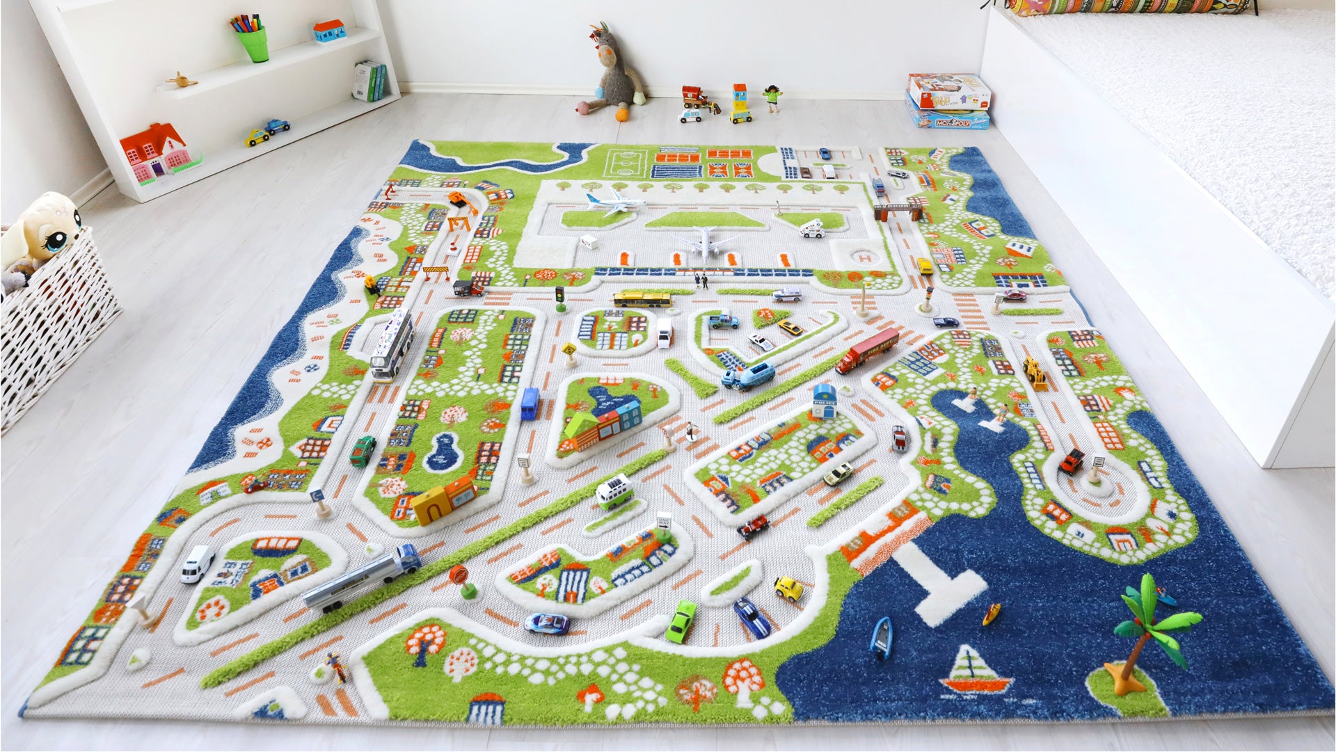 Mini City  IVI 3D Play Carpets